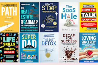 design original book cover design and ebook cover