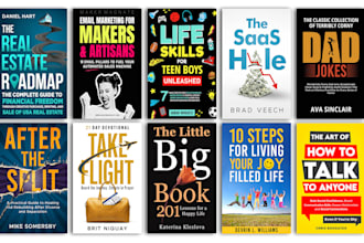 design book cover design, ebook cover design, KDP book cover design