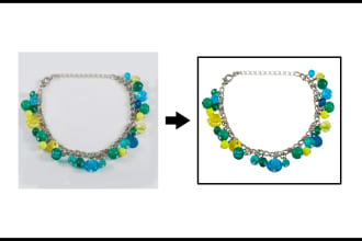 create flawless high end jewelry and product image retouching
