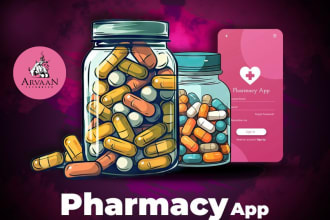 build telemedicine app, pharmacy app, healthcare app