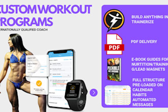 design custom fitness programs on trainerize
