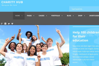 do nonprofit, fundraising website design