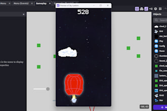 develop any 2d game in gdevelop