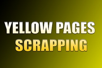 scrape yellow pages UK, USA, australia or germany