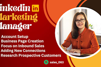 be your b2b linkedin marketing manager