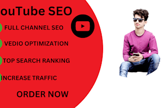 do SEO title, description and tags for your youtube vedio