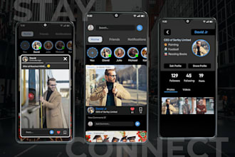 design UI UX for mobile app with figma for android or IOS
