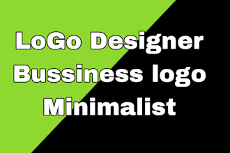 design bussiness, 3d ,animations,company, minimalist logo