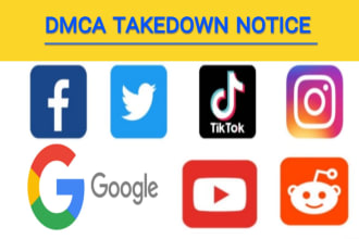 remove copyright violating content under dmca