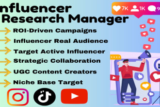 do targeted influencer research and influencer marketing