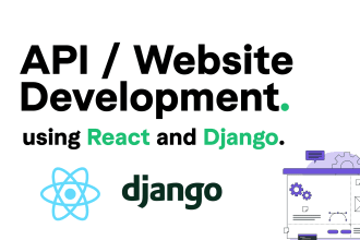 design rest api websites in django nodejs