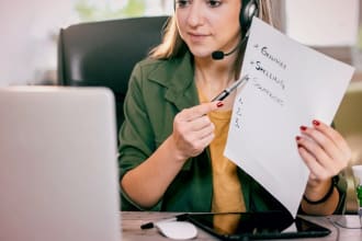 do handwriting of assignments and online tutoring of students