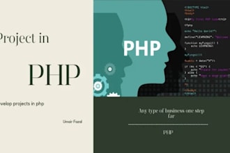 develop website or an application in php