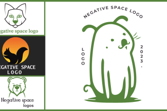 design minimalist business logo and brand identity with complete branding kit