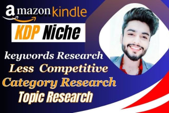 do research amazon kindle keywords categories niche topic for your KDP book