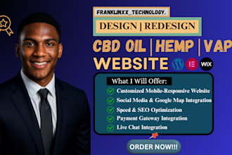 design cbd oil hemp vape medical cannabis marijuana sativa pediatric website