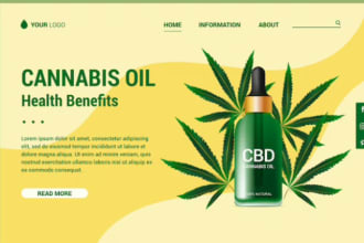 build cbd oil hemp vape medical cannabis weed marijuana sativa pediatric website