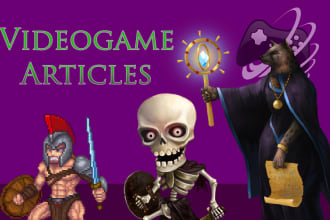 write a great gaming article