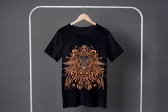 do custom typography t shirt logo and merchandise designs