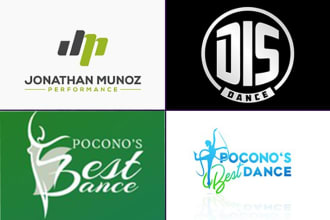 create your dance logo design with express delivery