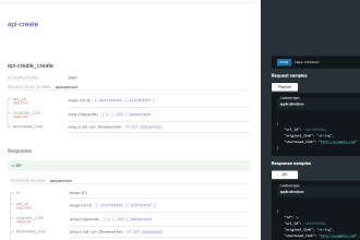 create api base url shortener with django rest framework