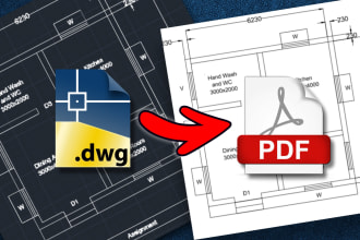 convert dwg file to PDF