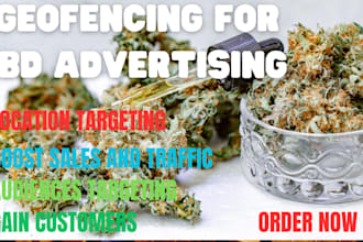 setup geofencing ads campaign to help boost your cbd business sales and traffic