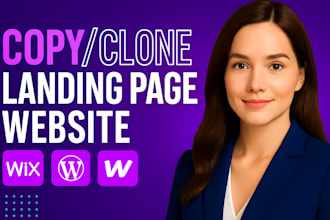 copy, clone, redesign, revamp wordpress website or landing page