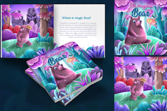 Hot Deals!  draw HD children story  book illustration with all files