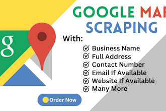 do google maps scraping for business leads with emails