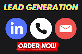 do lead generation business database, b2b linkedin leads find email contact list