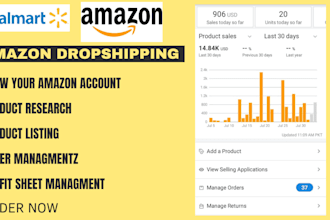 manage and automate your amazon dropshipping store