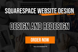 develop responsive squarespace website design or redesign squarespace