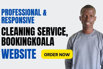 cleaning service website pricing parameter booking koala website launch27