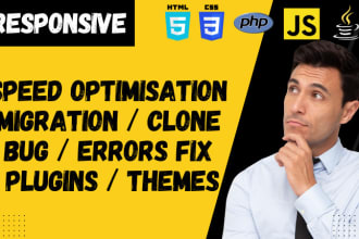 be wordpress developer for wordpress website design, plugin and wordpress fix
