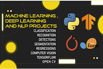 do machine learning, deep learning, opencv, nlp, computer vision, and aiprojects
