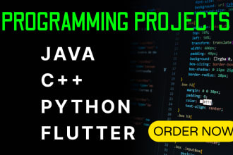 help you in c, cpp, python, flutter and java programming projects
