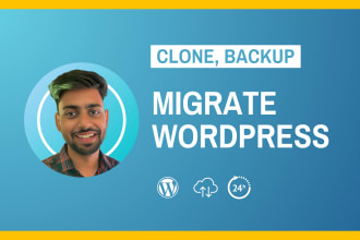 expert wordpress website migration, website transfer, clone