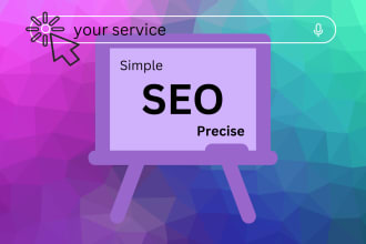 change the SEO of your website ir your social media