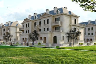 architecture 3d modeling and realistic rendering