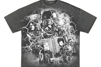 create dark art y2k grunge t shirt hoodie graphic design