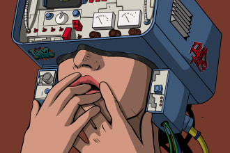 create cool digital art illustrations,character designs,concept art for you