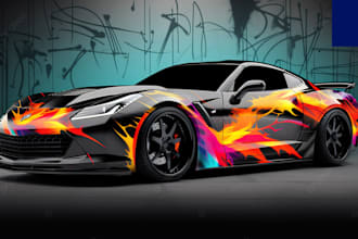 design food truck wrap, car wrap, truck wrap, vehicle warp, food truck wrap