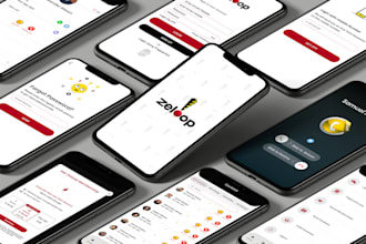 design mobile app UI with prototype