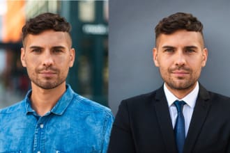 edit your headshots or portrait images with photoshop ai