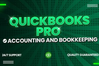 do accounting and bookkeeping in quickbooks online