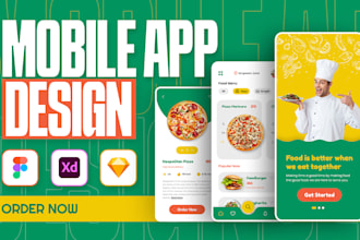 create mobile app design and mobile app ui design and app ui design