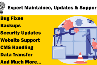 optimize your website success with expert maintenance, updates, and support