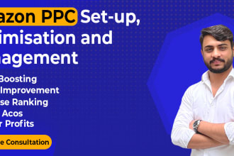 setup, optimize and manage your amazon fba PPC ads