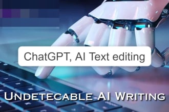 write, rephrase and convert chatgpt, ai to human text